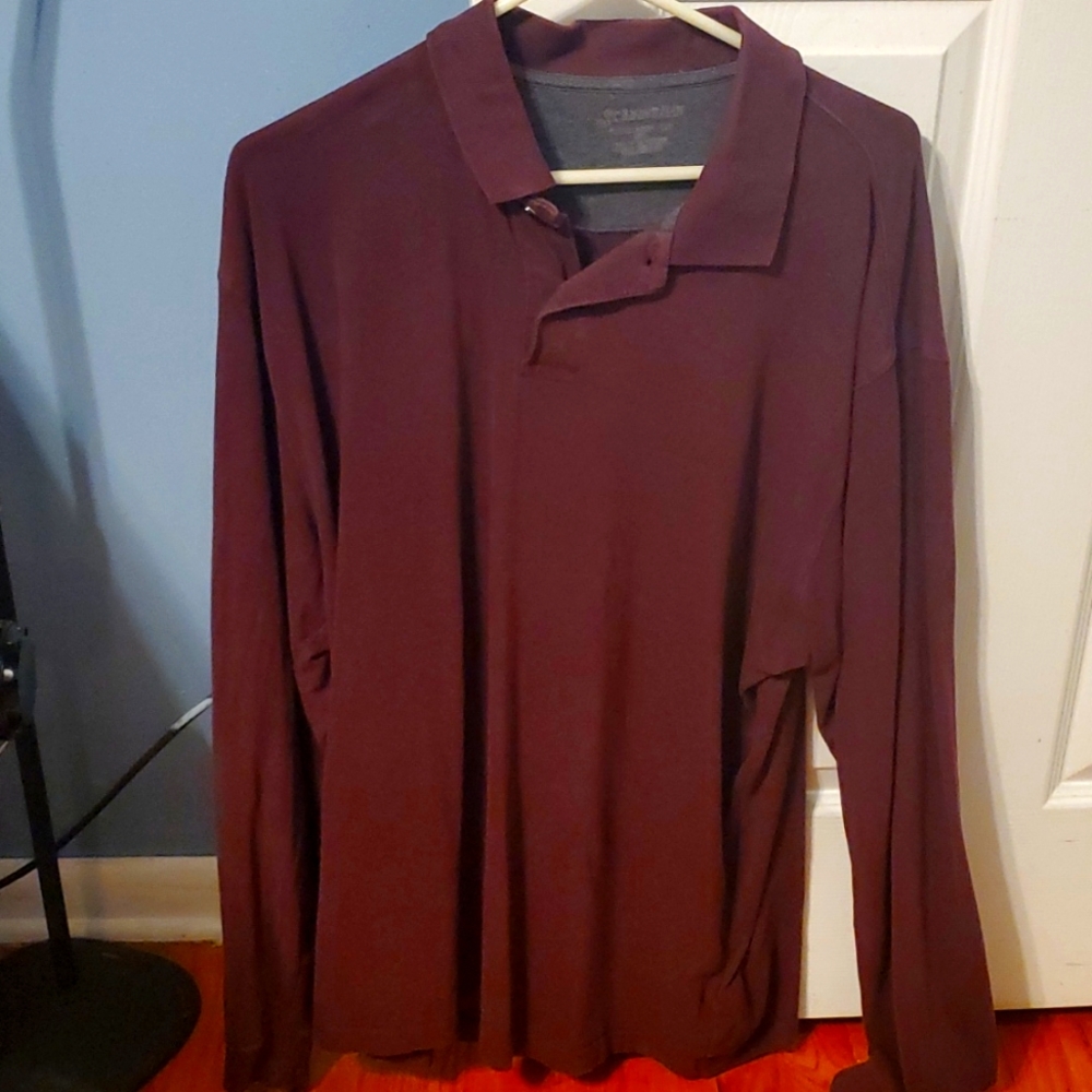 Men's St.Johns Bay XL Long sleeved Polo